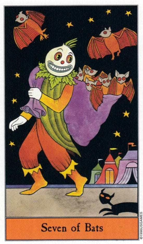 Семёрка мечей — Таро Хеллоуин