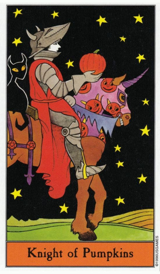 Рыцарь пентаклей — Таро Хеллоуин