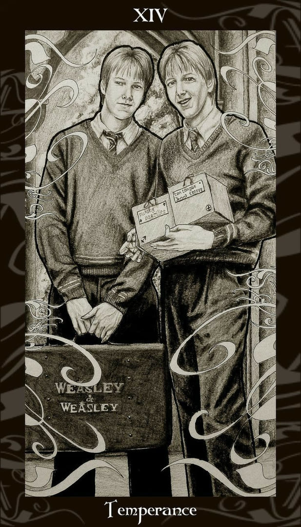 Умеренность — Таро Гарри Поттера