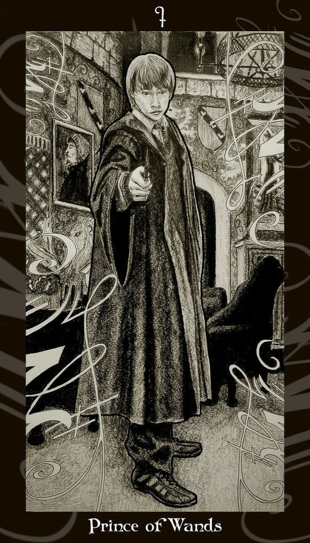 Рыцарь жезлов — Таро Гарри Поттера