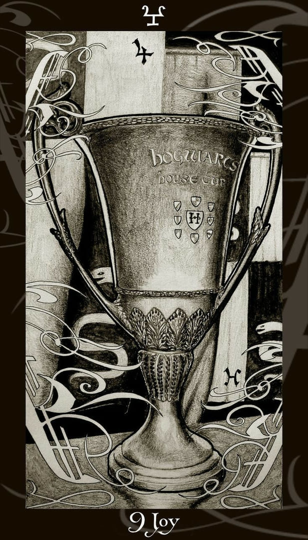 Девятка чаш — Таро Гарри Поттера