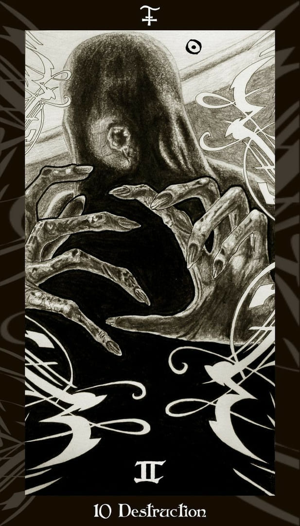 Десятка мечей — Таро Гарри Поттера