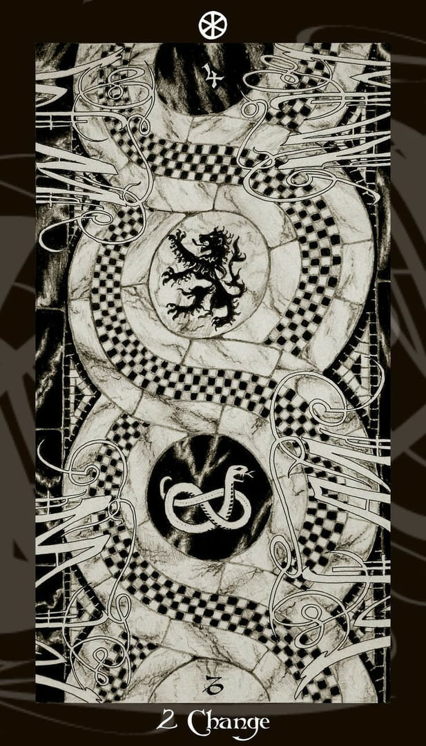 Двойка пентаклей — Таро Гарри Поттера