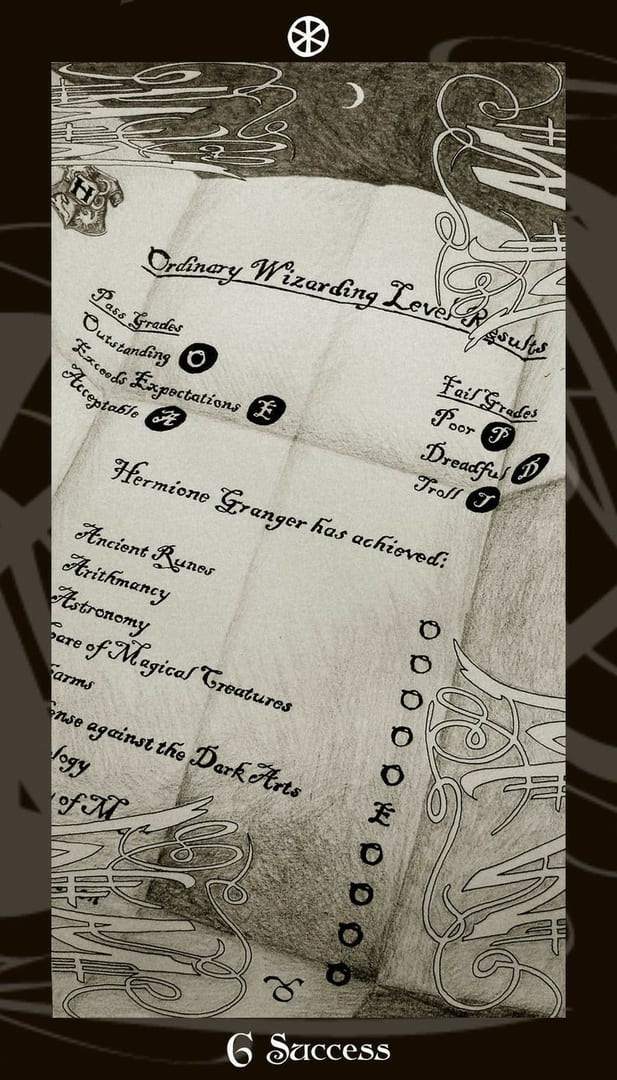 Шестёрка пентаклей