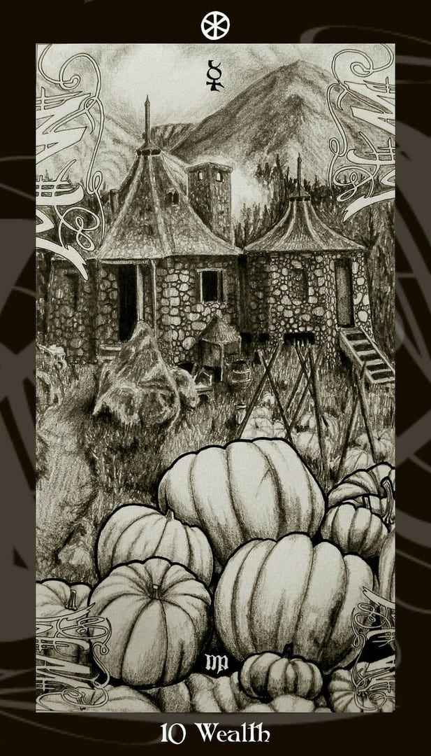 Десятка пентаклей — Таро Гарри Поттера