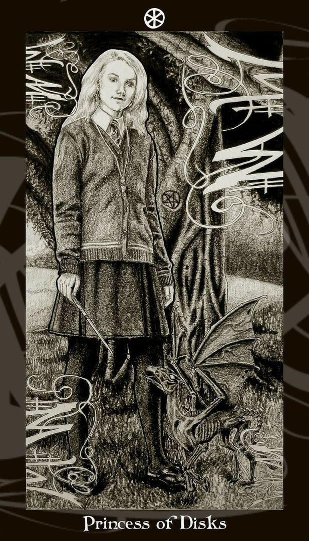 Паж пентаклей — Таро Гарри Поттера