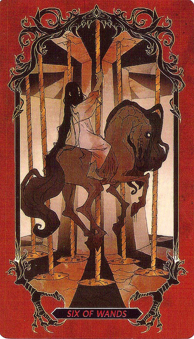 Шестёрка жезлов — Таро Ужасов