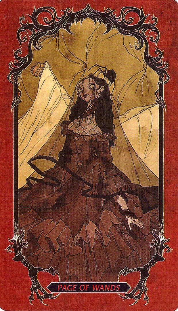 Паж жезлов — Таро Ужасов