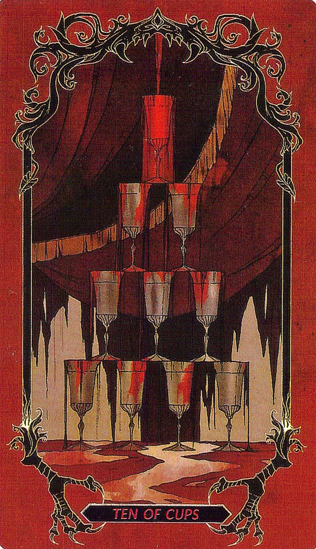 Десятка чаш — Таро Ужасов