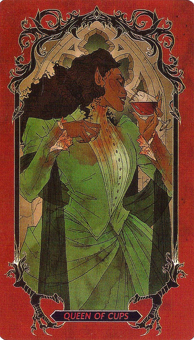 Королева чаш — Таро Ужасов