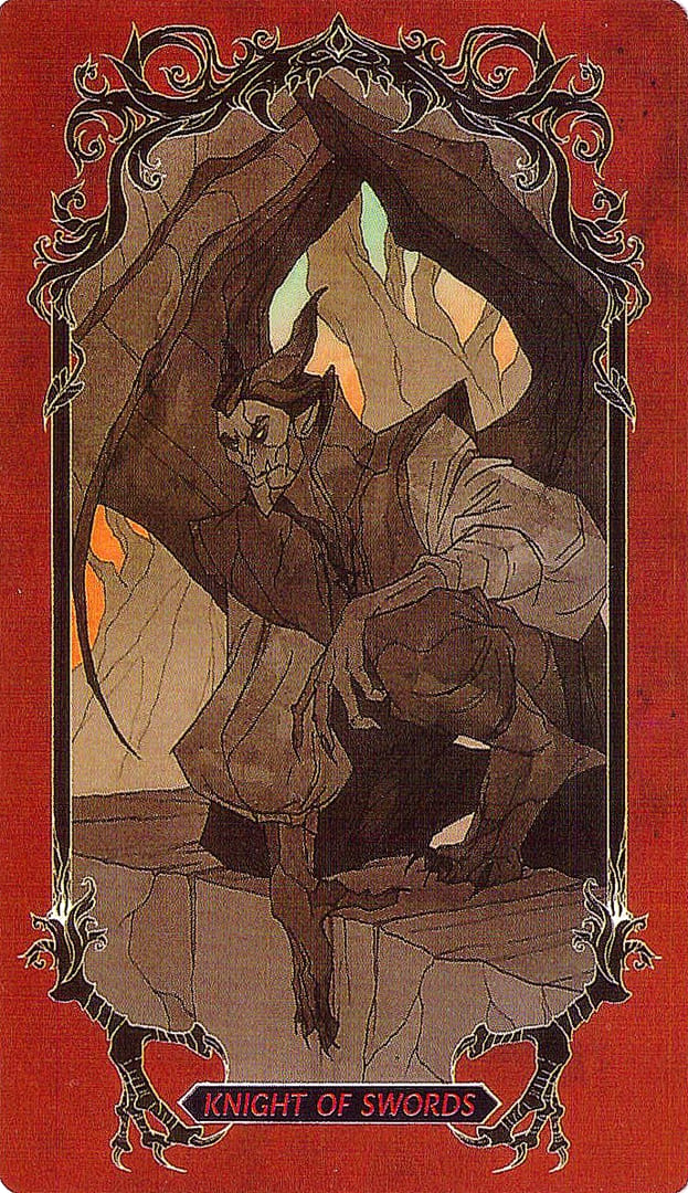 Рыцарь мечей — Таро Ужасов