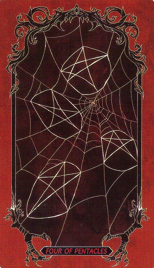 Четверка пентаклей — Таро Ужасов