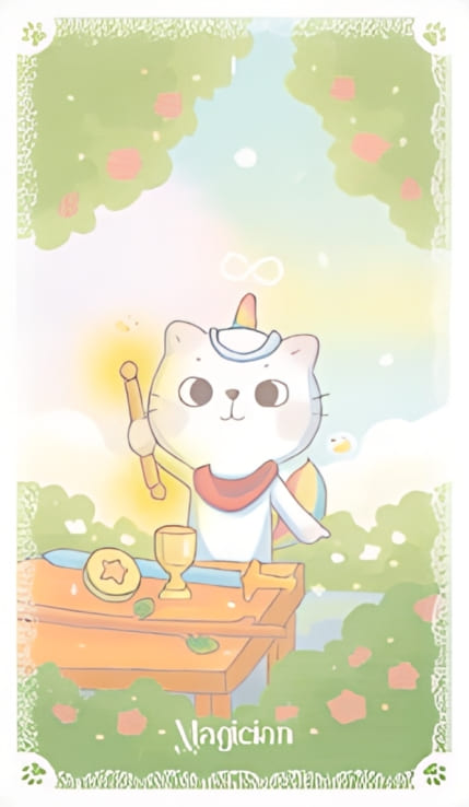 Маг — Kittycorn Tarot
