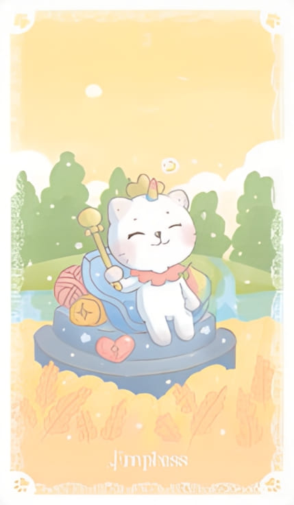 Императрица — Kittycorn Tarot