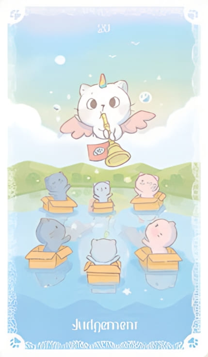 Суд — Kittycorn Tarot