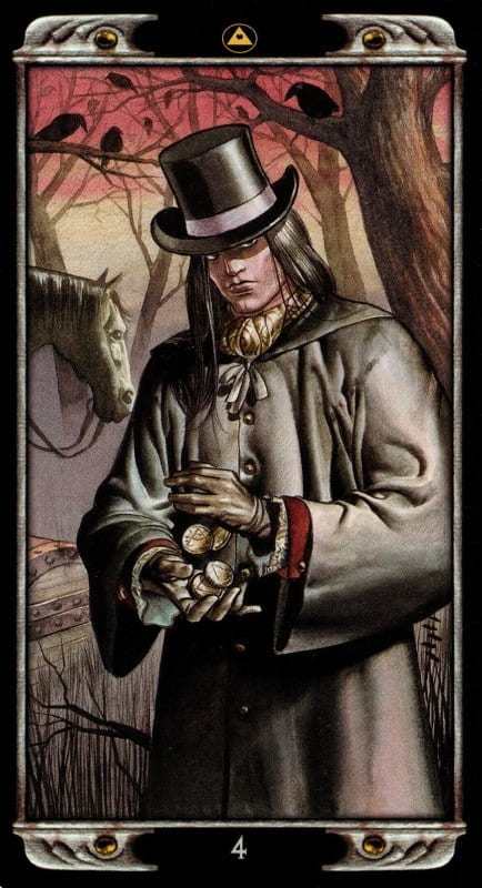 Четверка пентаклей