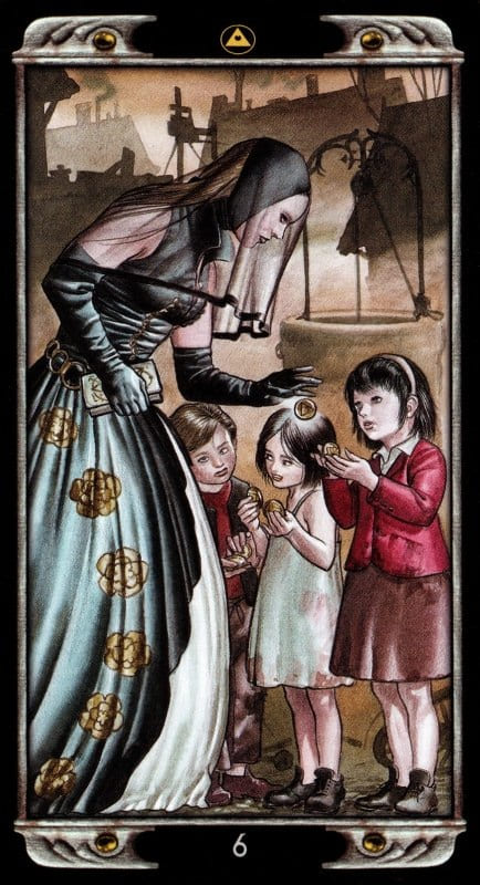 Шестёрка пентаклей