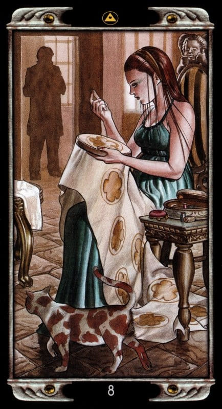 Восьмёрка пентаклей