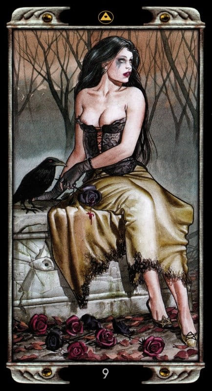 Девятка пентаклей