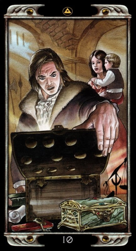 Десятка пентаклей