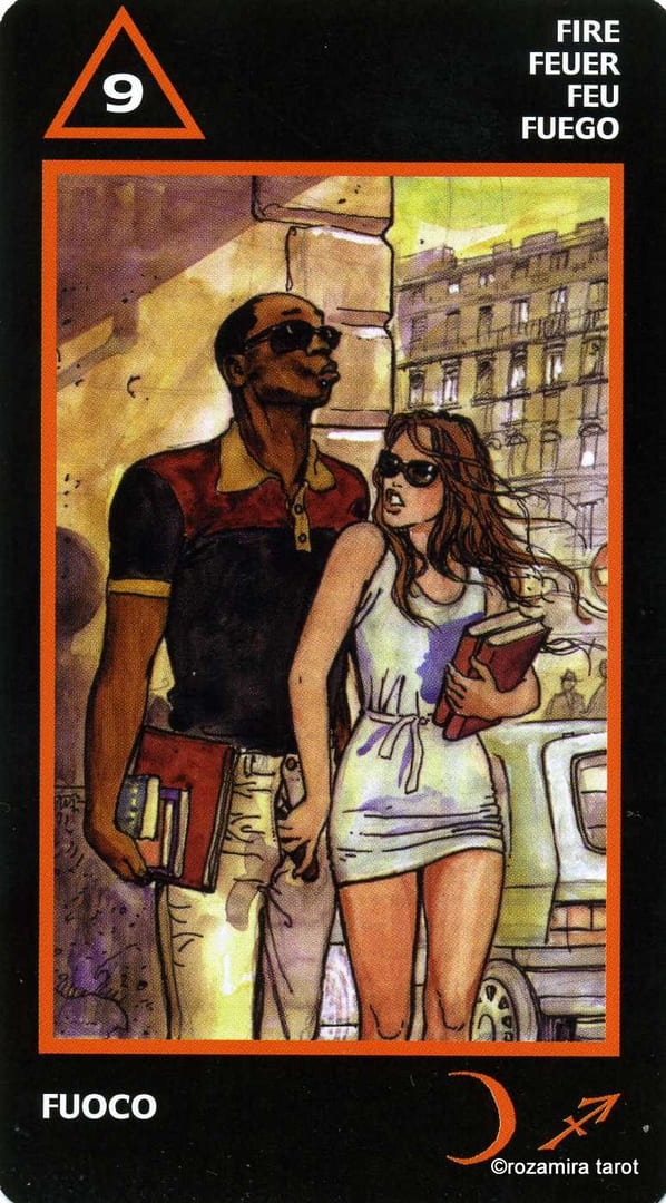 Девятка жезлов