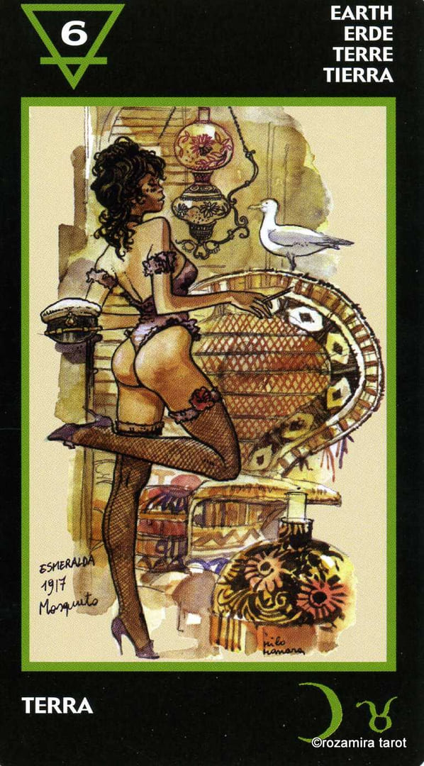 Шестёрка пентаклей