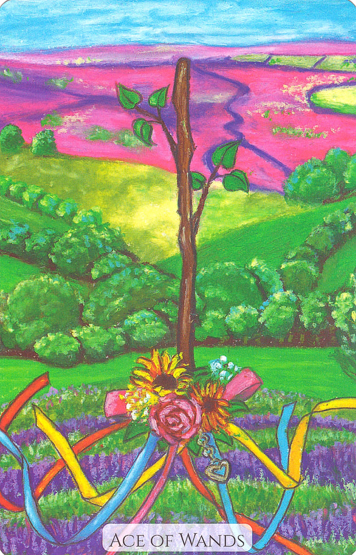 Туз жезлов — Современное Таро Любви