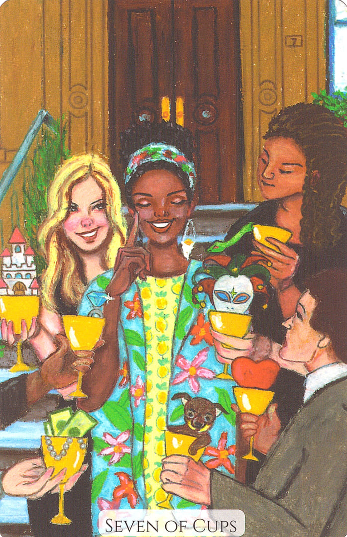 Семёрка чаш — Современное Таро Любви