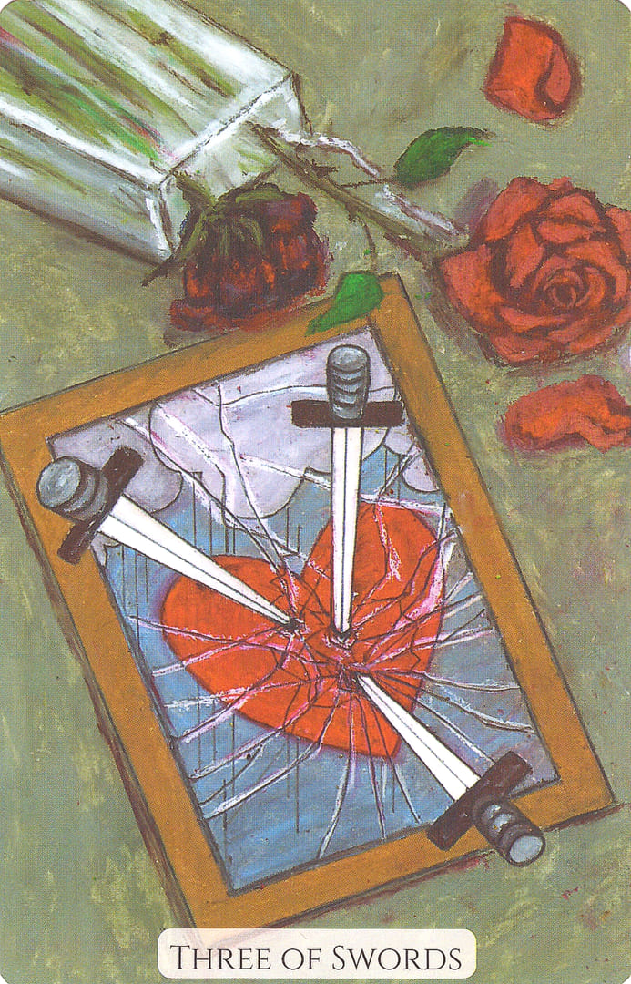 Тройка мечей — Современное Таро Любви