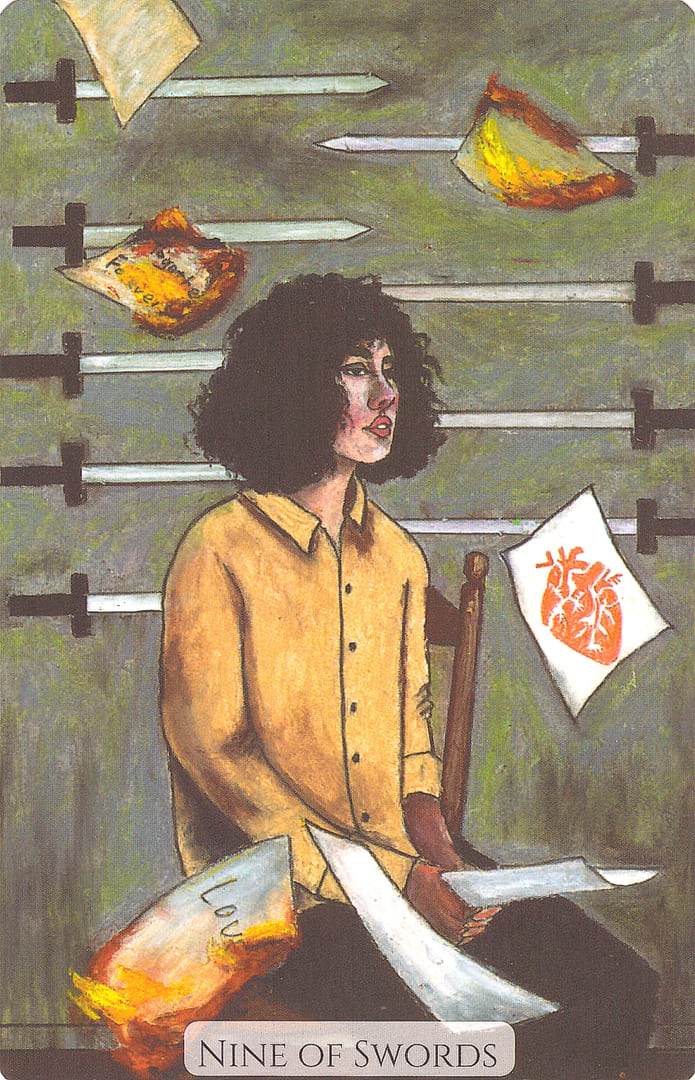 Девятка мечей — Современное Таро Любви