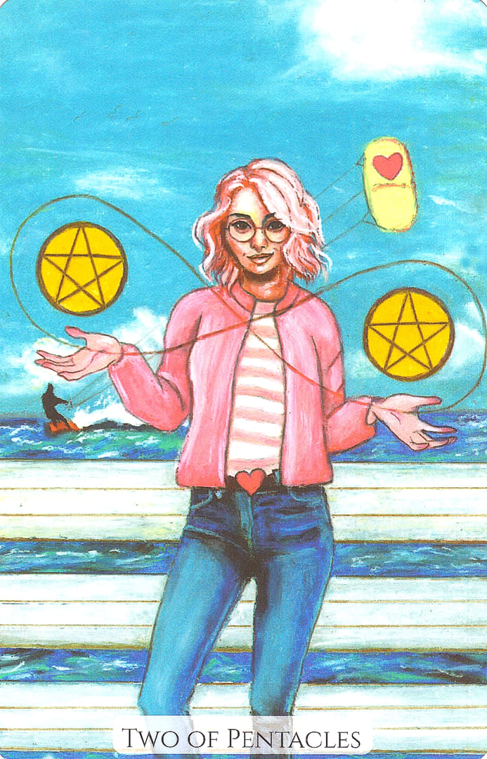 Двойка пентаклей — Современное Таро Любви