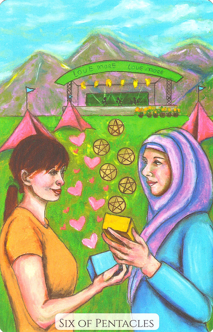 Шестёрка пентаклей