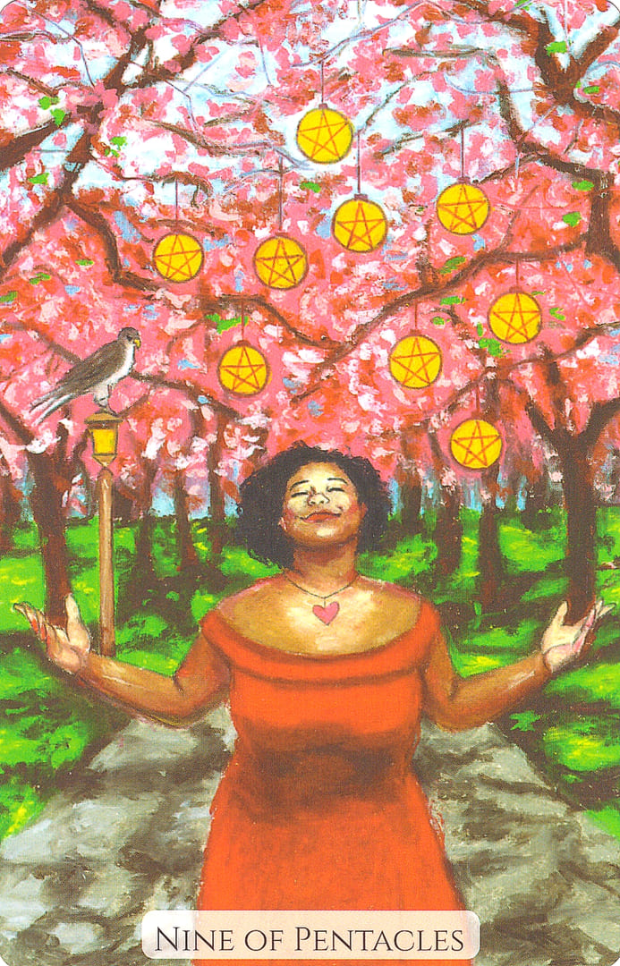 Девятка пентаклей