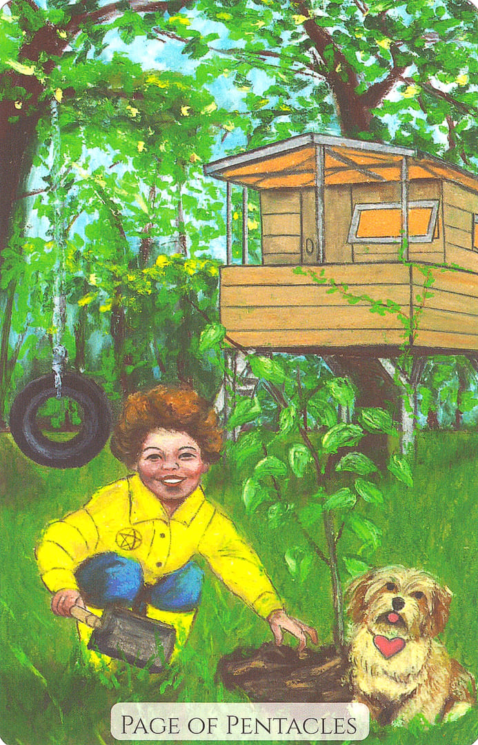 Паж пентаклей — Современное Таро Любви