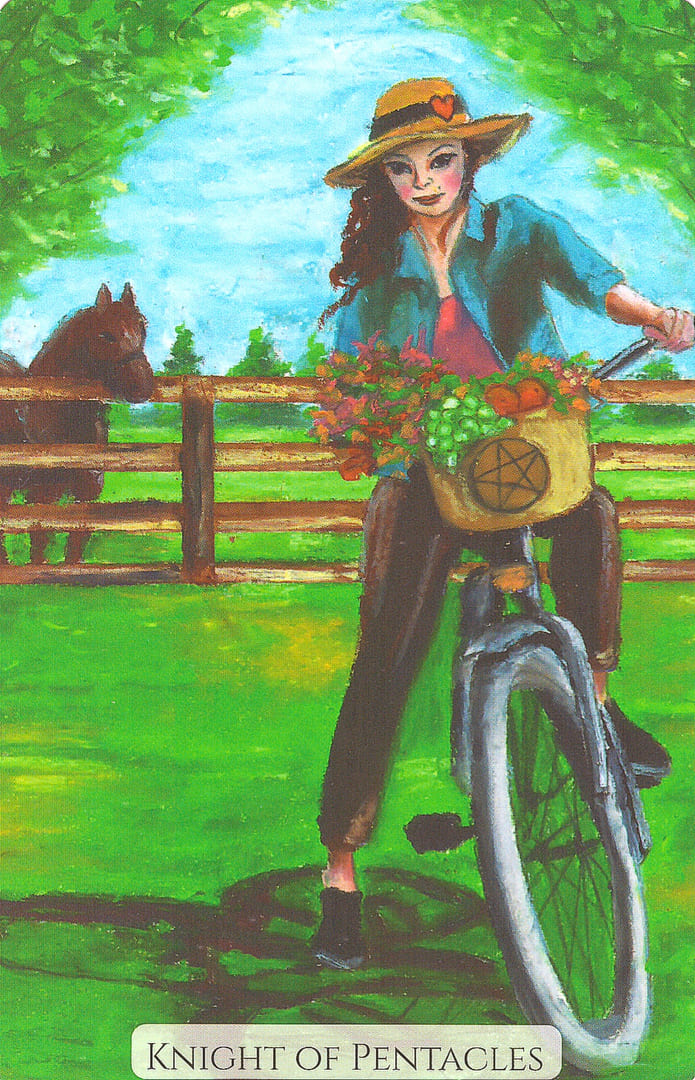 Рыцарь пентаклей — Современное Таро Любви