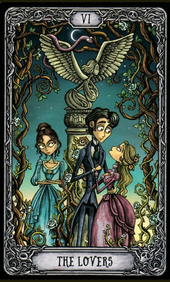 Влюбленные — Таро Тёмный Особняк