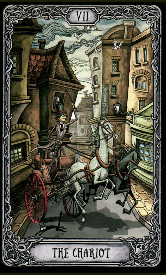 Колесница — Таро Тёмный Особняк