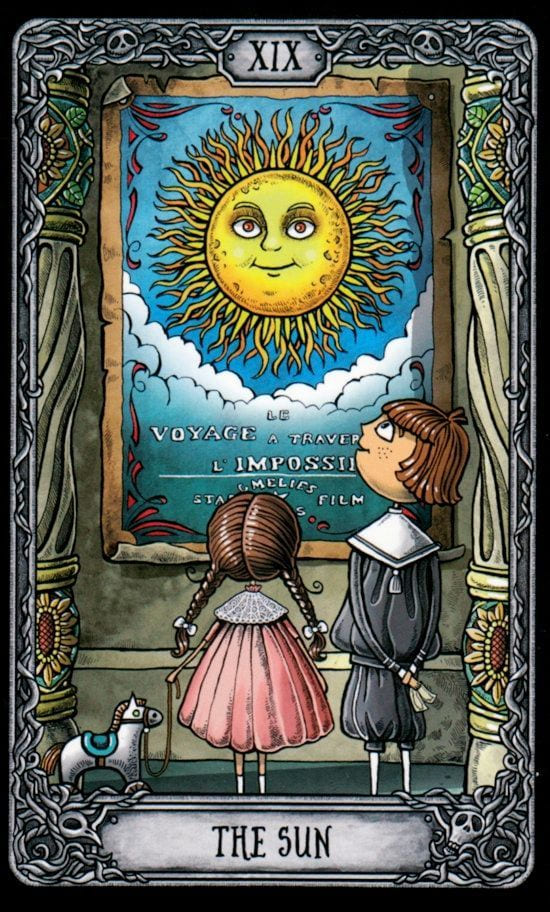 Солнце — Таро Тёмный Особняк