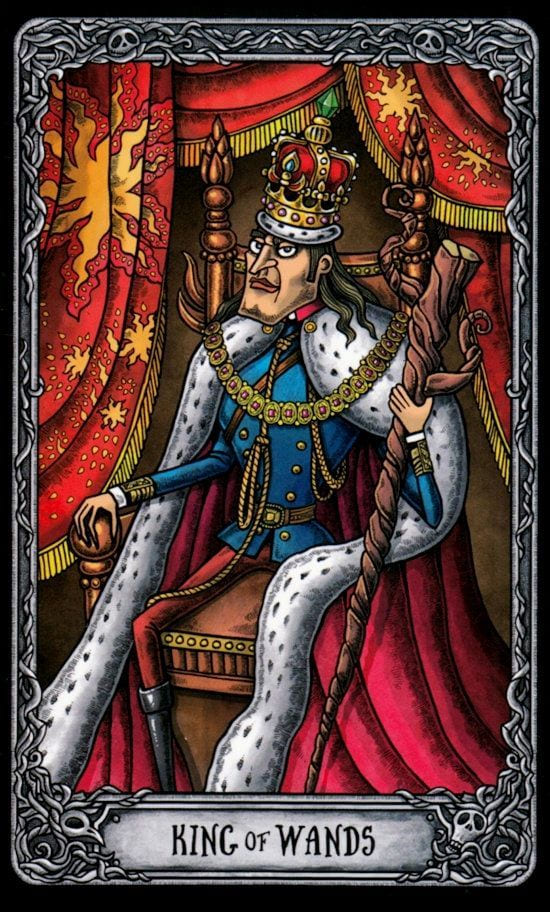 Король жезлов — Таро Тёмный Особняк