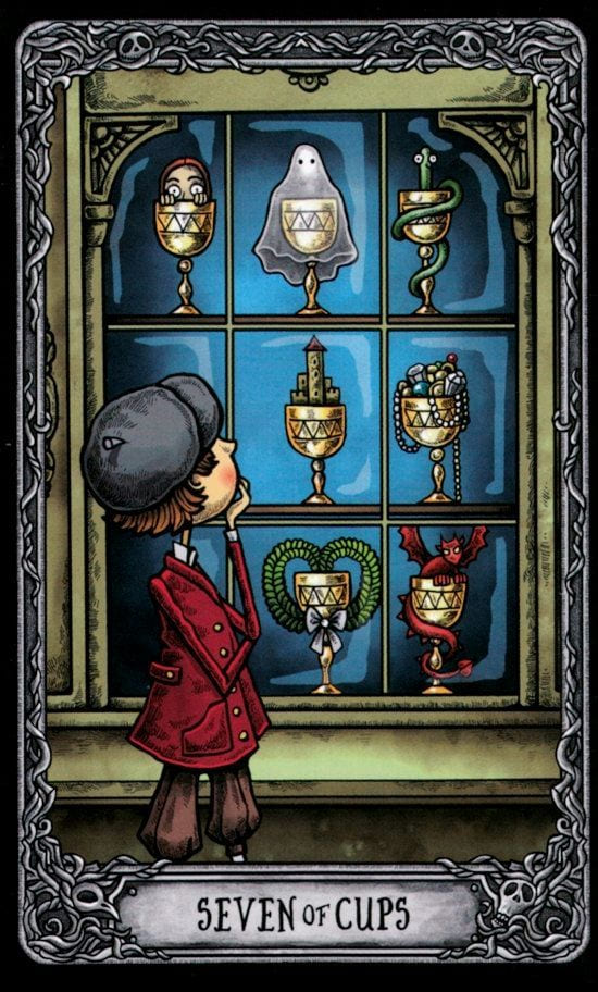 Семёрка чаш — Таро Тёмный Особняк