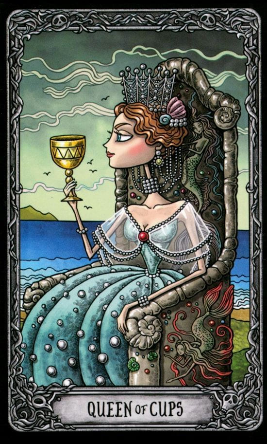 Королева чаш — Таро Тёмный Особняк