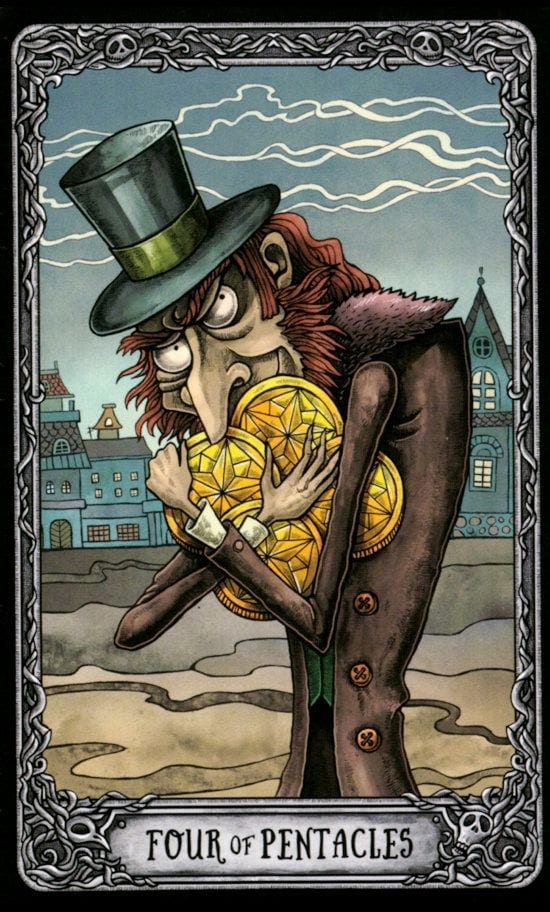 Четверка пентаклей