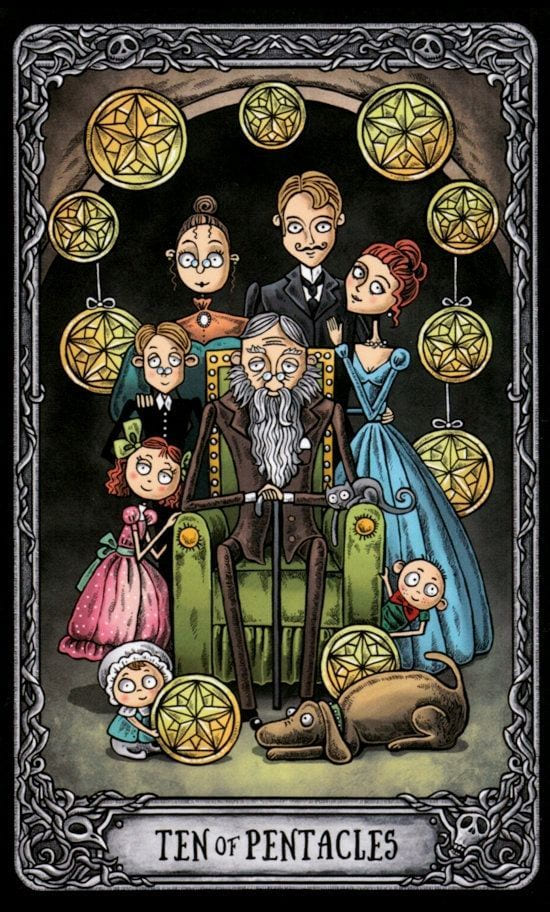 Десятка пентаклей