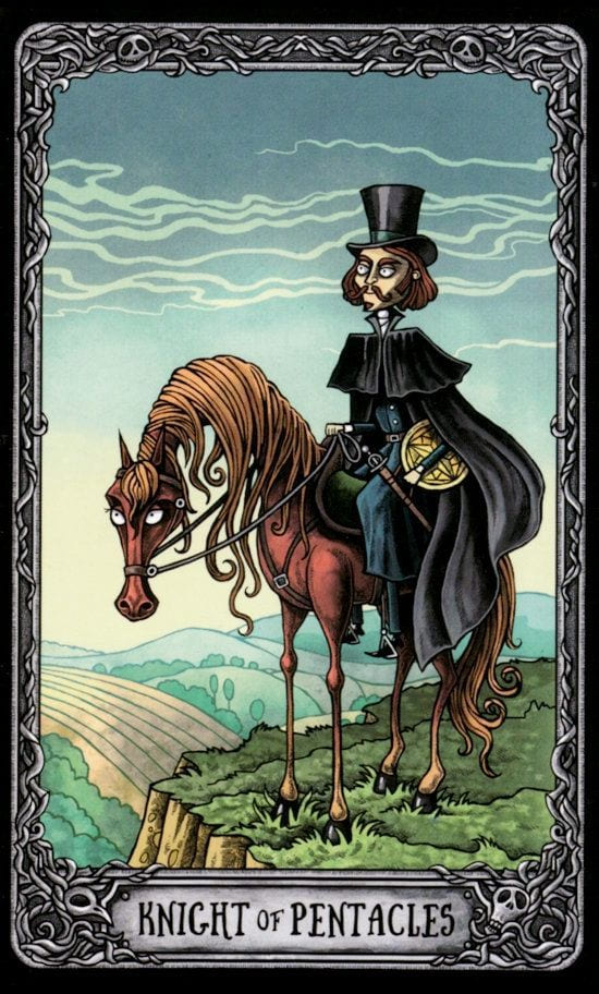 Рыцарь пентаклей — Таро Тёмный Особняк
