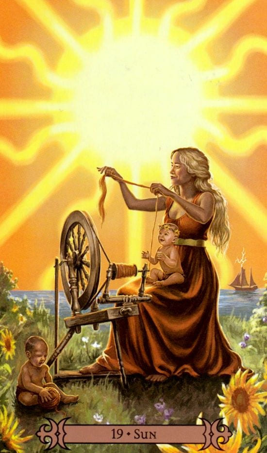 Солнце — Таро Современного Заклинателя