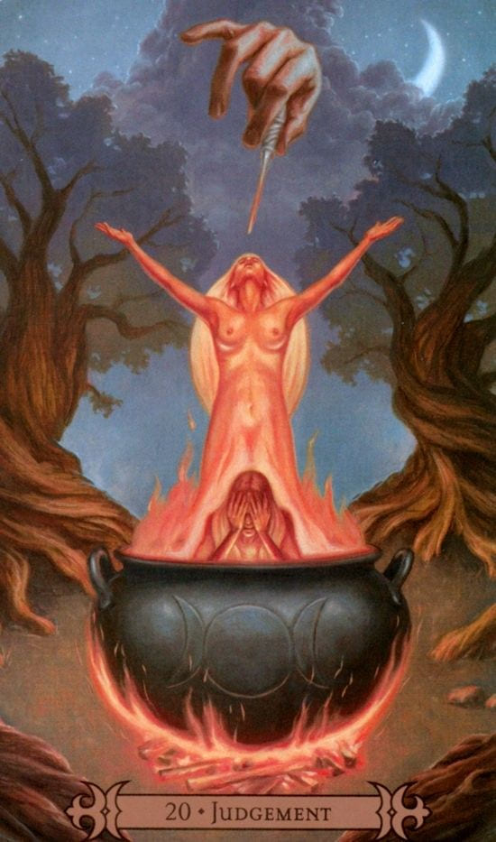 Суд — Таро Современного Заклинателя