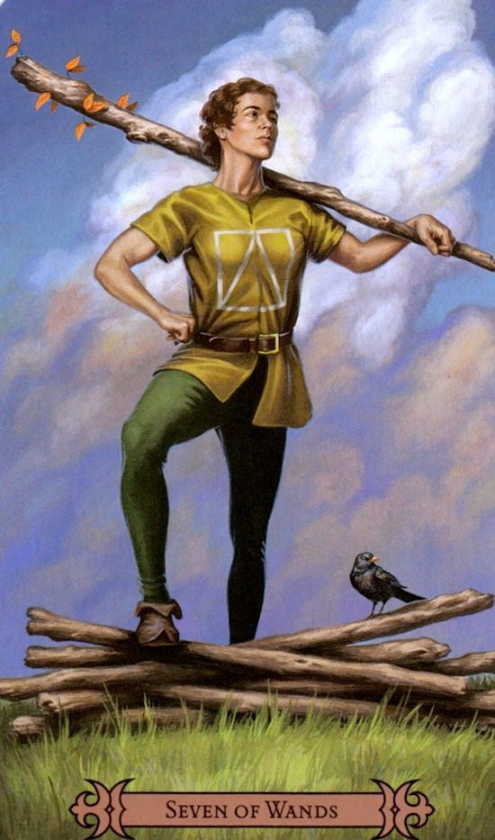 Семёрка жезлов — Таро Современного Заклинателя