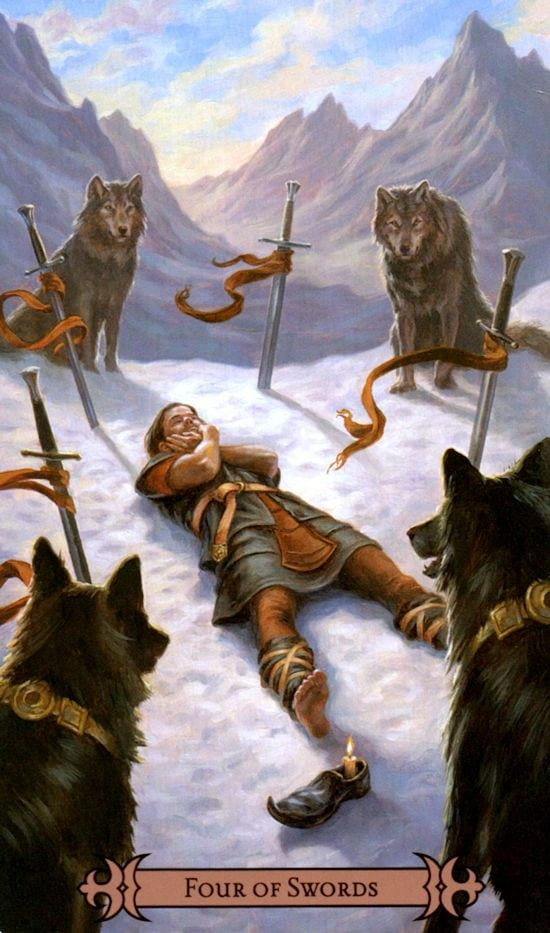 Четверка мечей