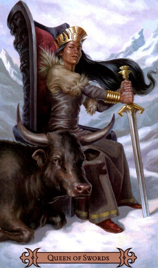 Королева мечей — Таро Современного Заклинателя