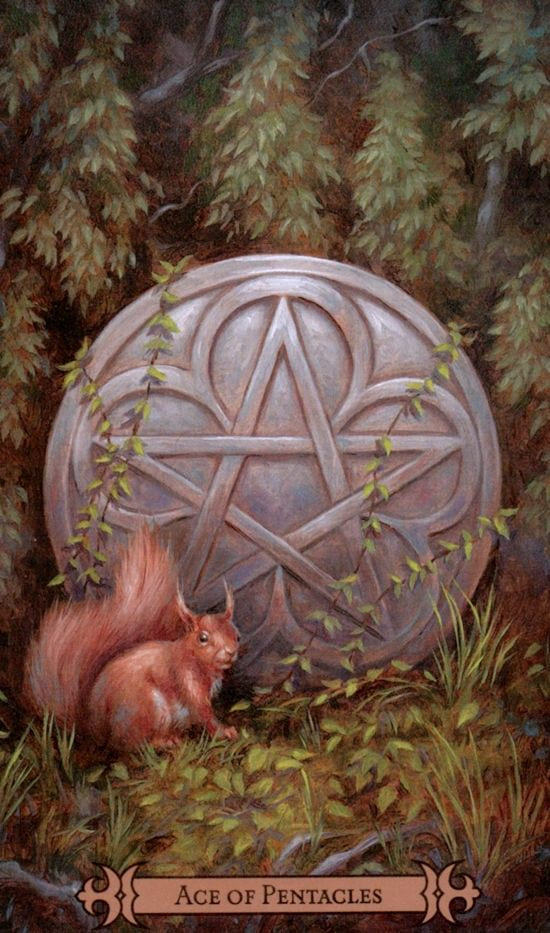 Туз пентаклей — Таро Современного Заклинателя